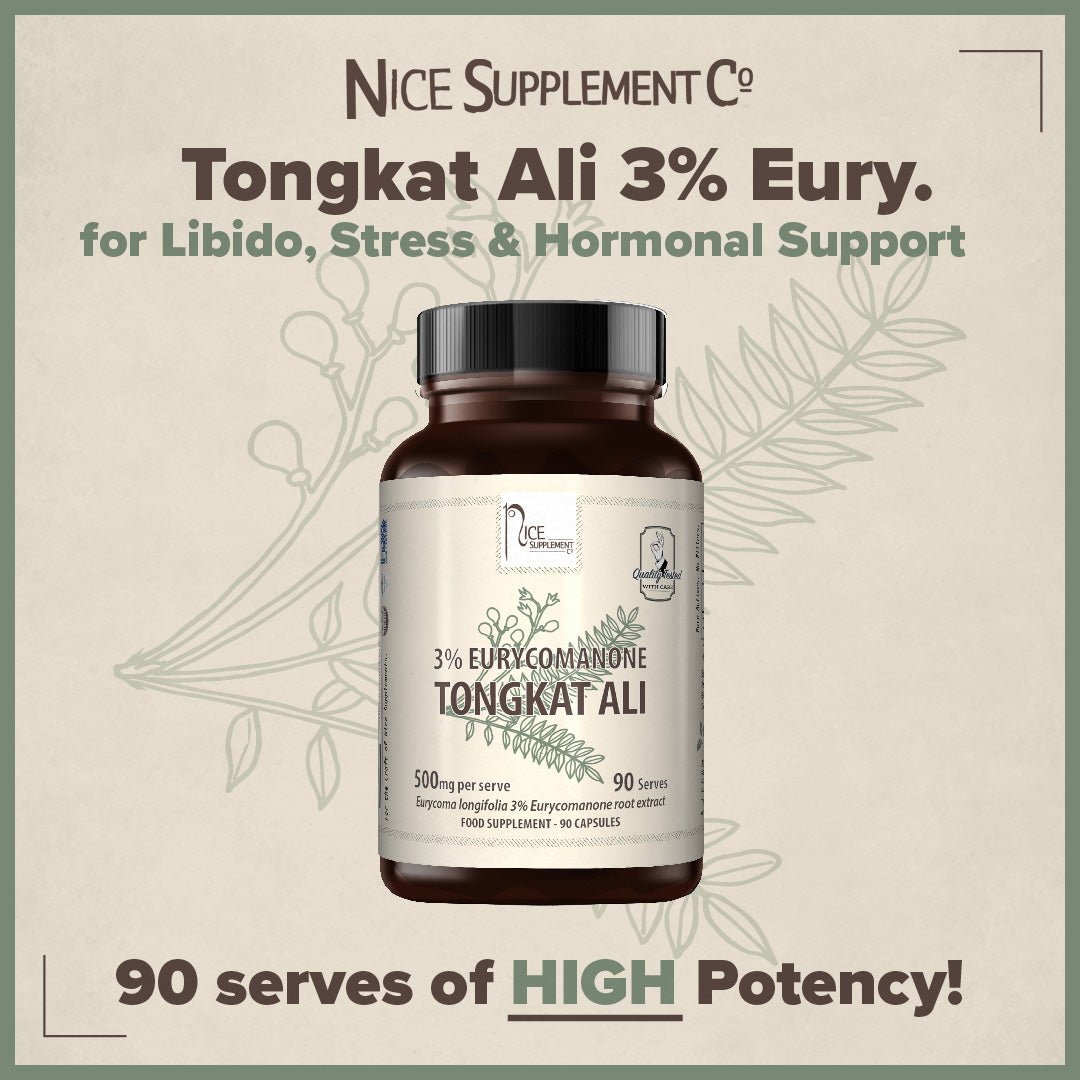 3% Eurycomanone Tongkat Ali upgrade is here! - Strom Sports Nutrition