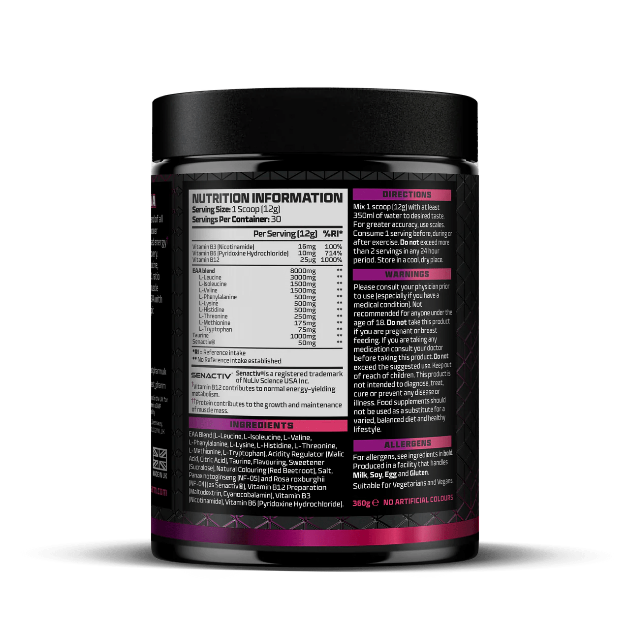 Beast Pharm EAA // Essential Amino Acid Complex - Protein - Strom Sports New Zealand