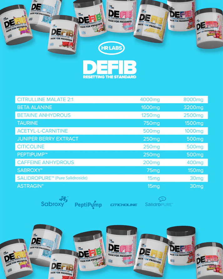 DEFIB™ Pre - Workout - Pre Workout - Strom Sports New Zealand