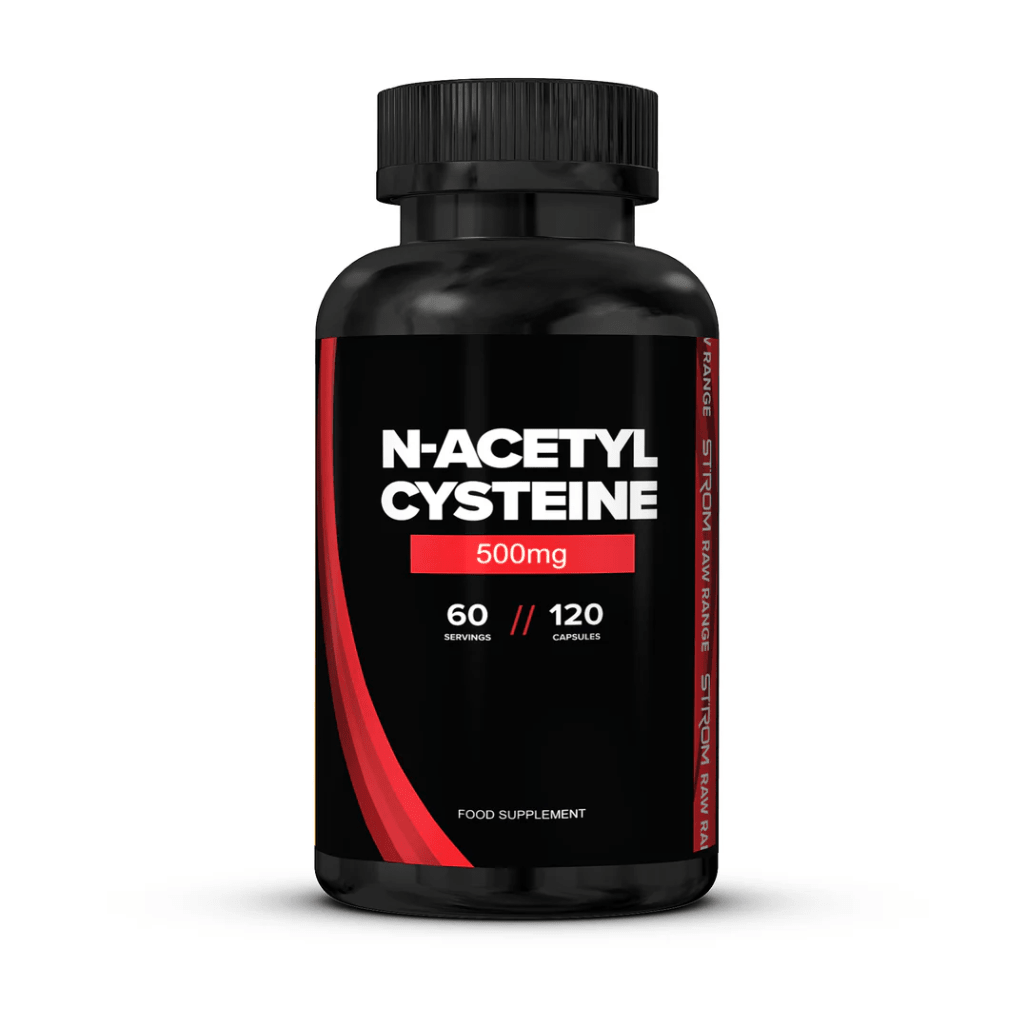 N - Acetyl - Cysteine NAC (500mg) // 120 Capsules - Essentials - Strom Sports New Zealand