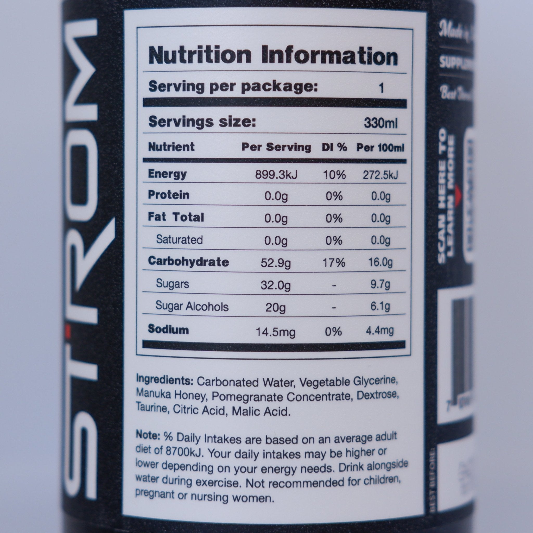 Strom Intra Juice - Pre Workout - Strom Sports New Zealand