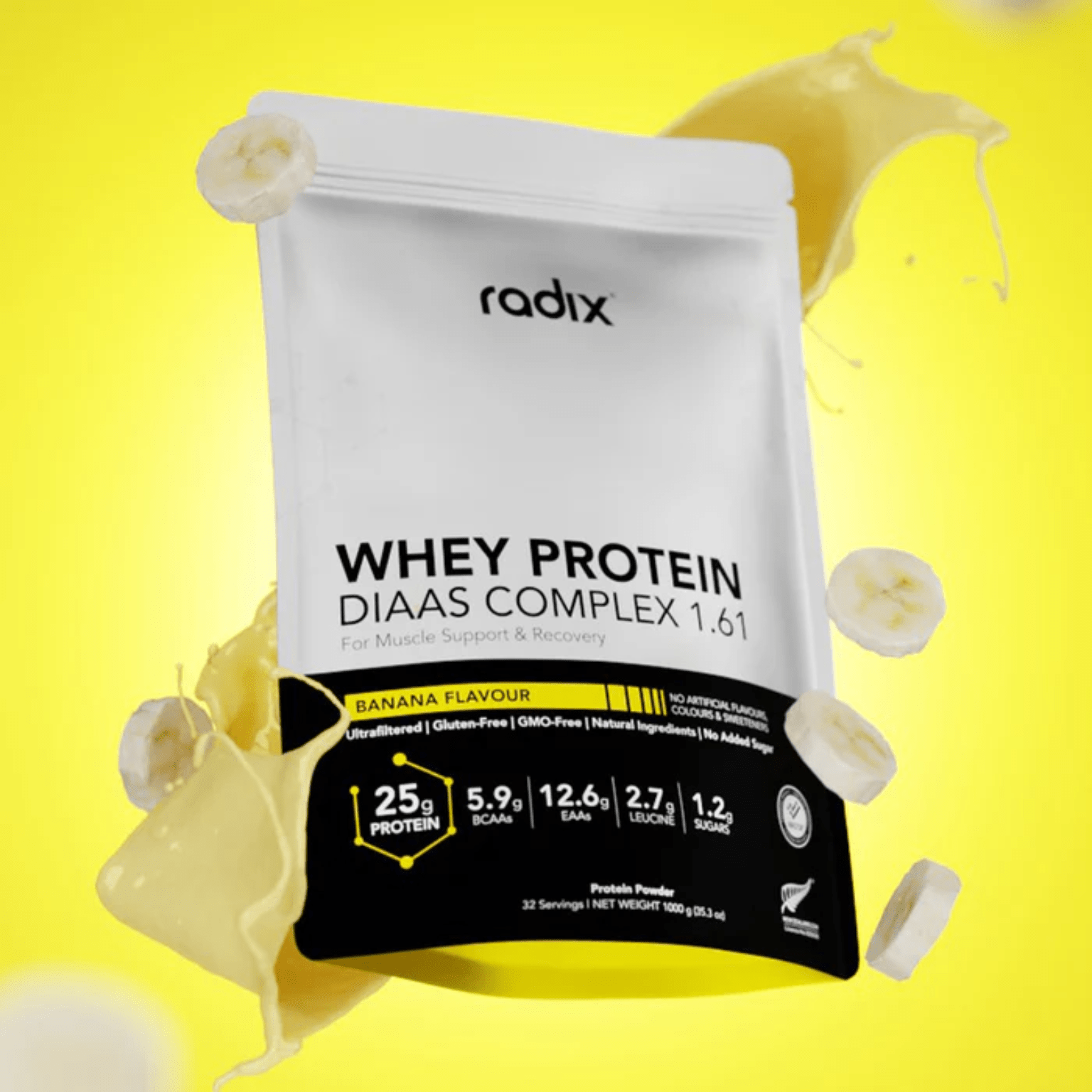 Whey Protein DIAAS Complex 1.61 (1KG) - Protein - Strom Sports New Zealand