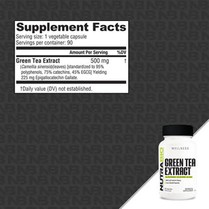 Green Tea Extract // Antioxidant Support - Essentials - Strom Sports Nutrition