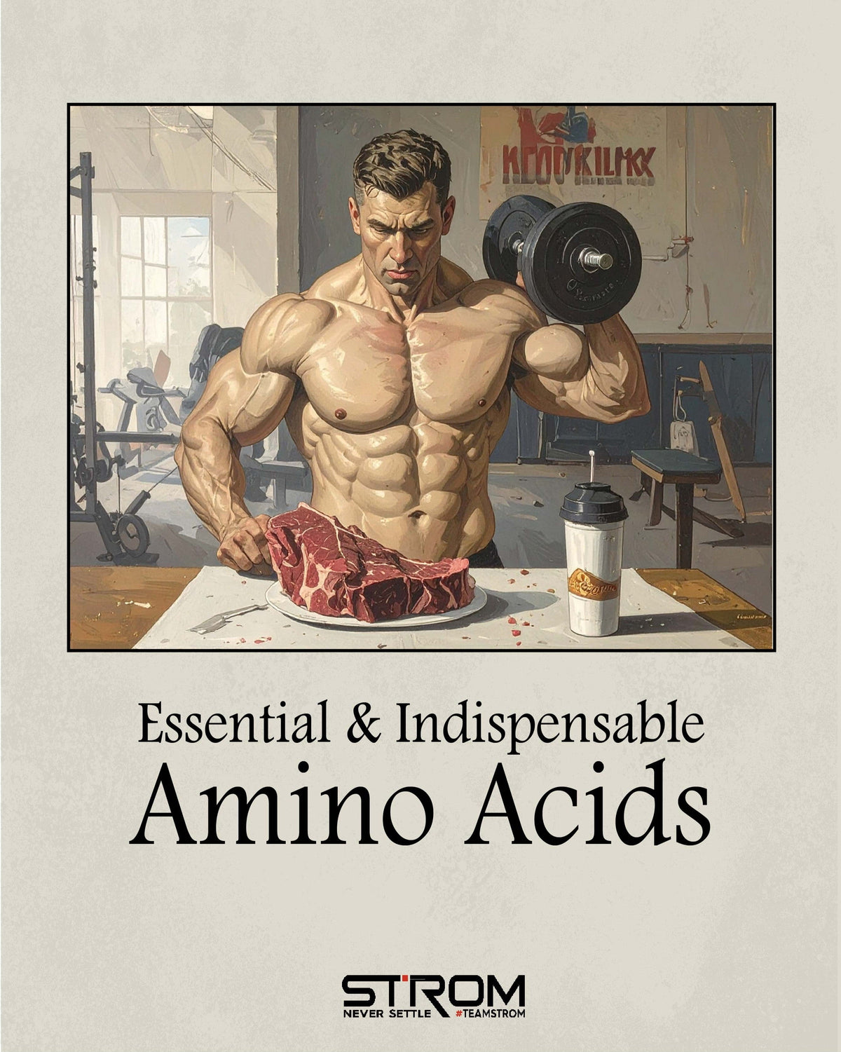 Essential (Indispensable) Amino Acids: Daily Needs | Strom Sports NZ ...