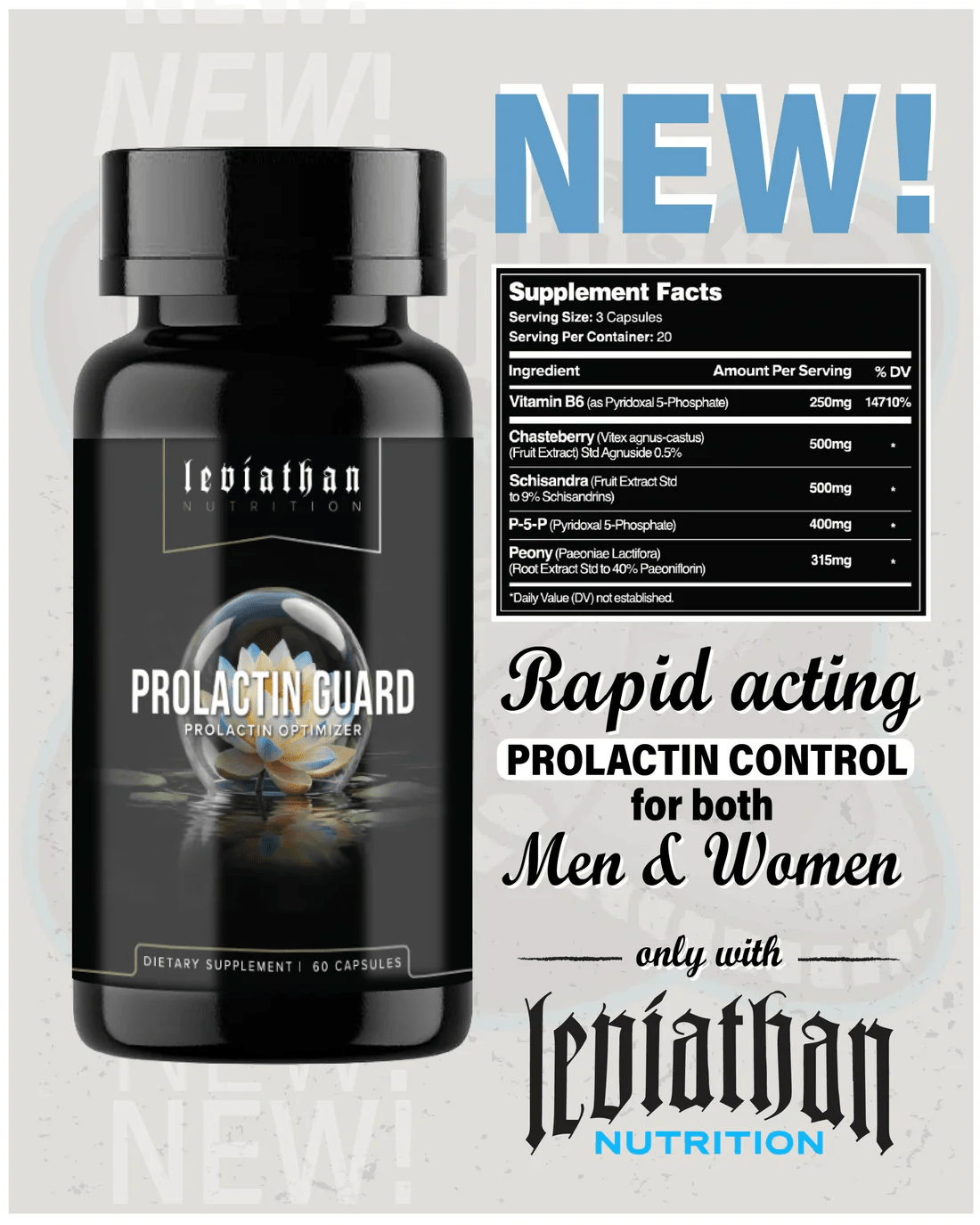 Natural Prolactin Support for Men and Women: Inside Prolactin Guard - Strom Sports New Zealand