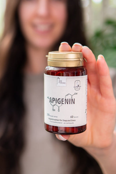 Apigenin 300mg // Anti - aging & Sleep Support - Sleep - Strom Sports New Zealand