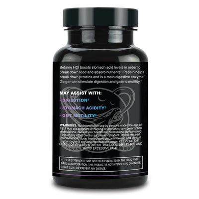Betaine HCL // w/ Ginger & Pepsin - Essentials - Strom Sports Nutrition