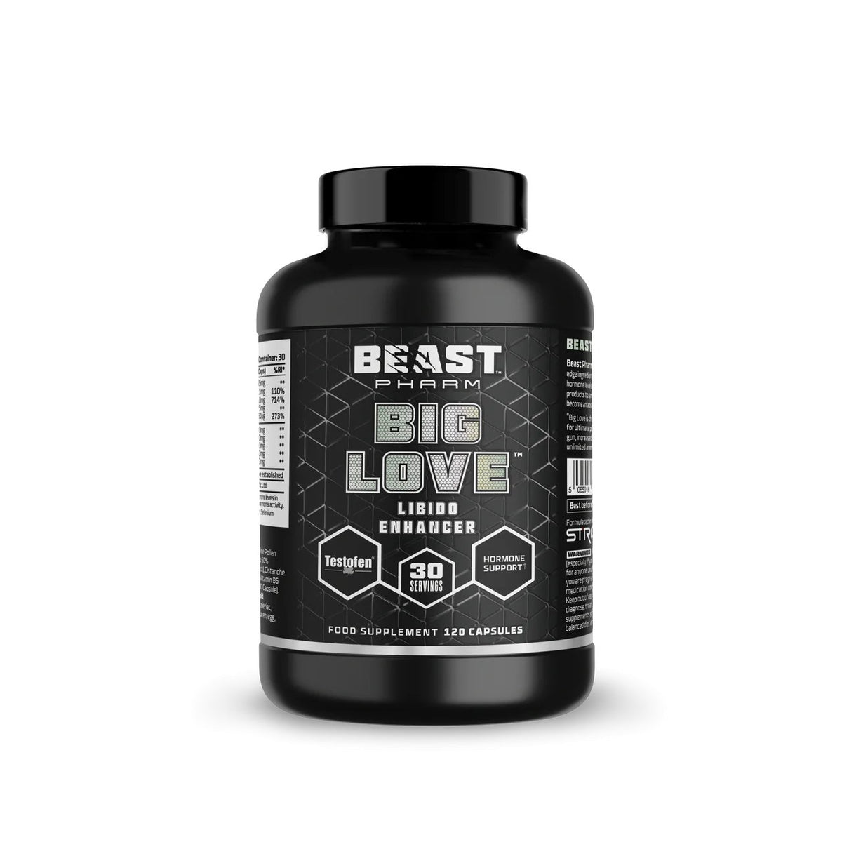 Big Love // Libido Enhancer - Hormone Support - Strom Sports Nutrition