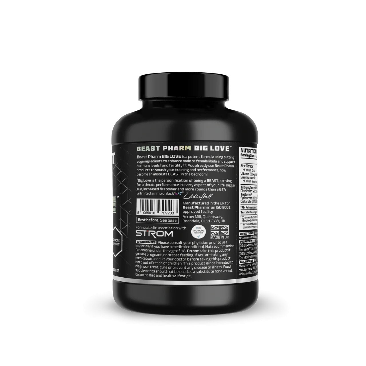 Big Love // Libido Enhancer - Hormone Support - Strom Sports Nutrition