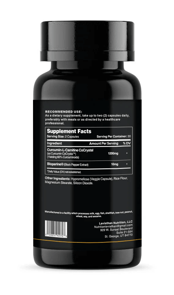 Co - crystal® Curcumin with BioPerine® - Strom Sports New Zealand