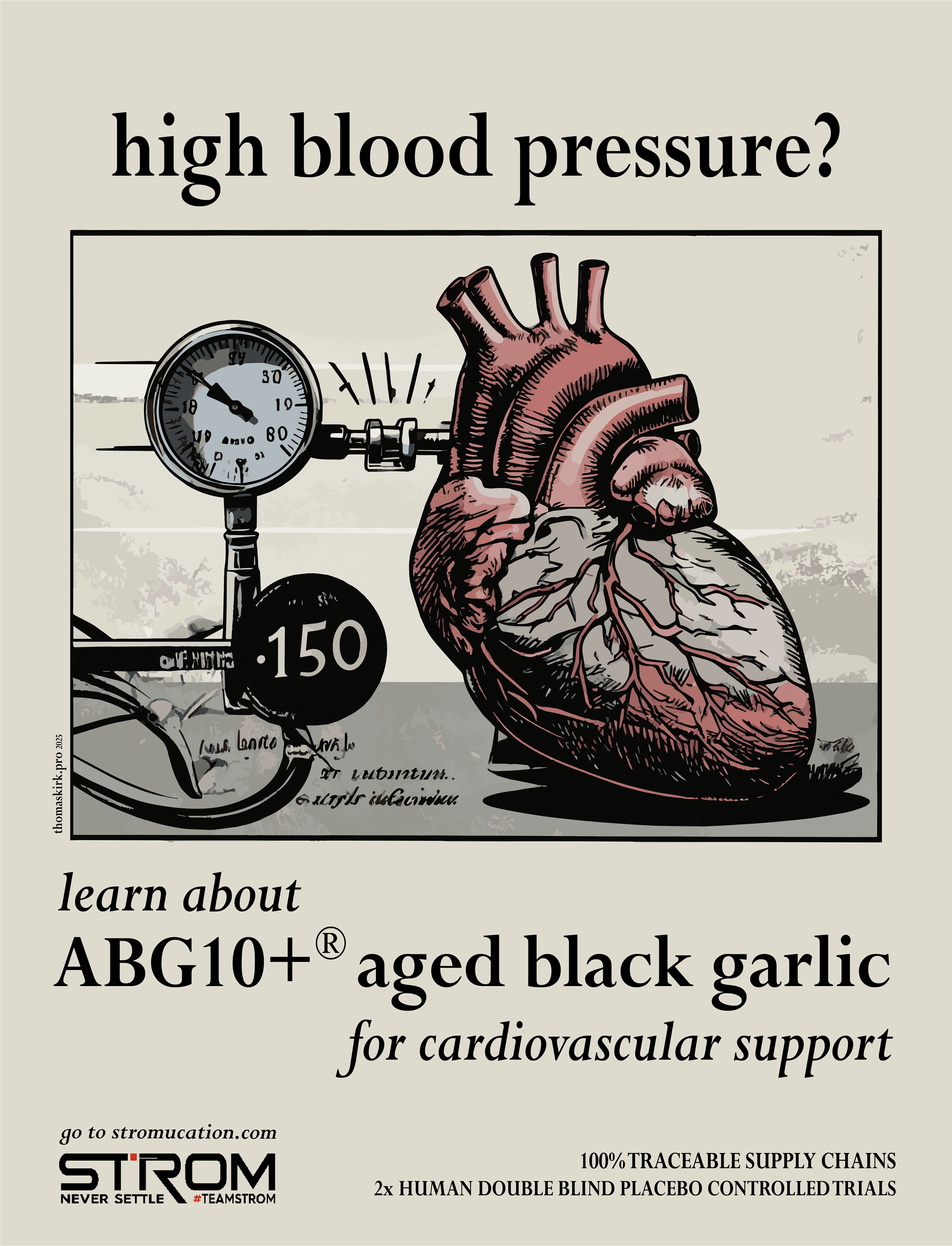 ABG10+ for high blood pressure | Strom Supplements New Zealand 
