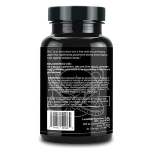 N-Acetyl-Cysteine NAC (600mg) // 120 Capsules - Essentials - Strom Sports Nutrition