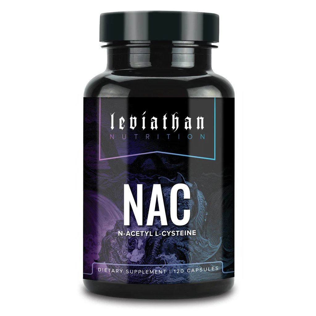 N-Acetyl-Cysteine NAC (600mg) // 120 Capsules - Essentials - Strom Sports Nutrition