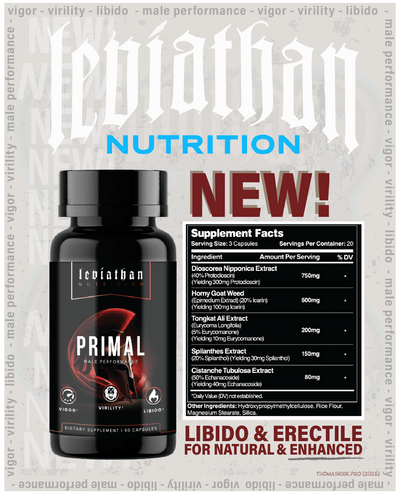 Primal // Libido & Male Performance - Strom Sports New Zealand