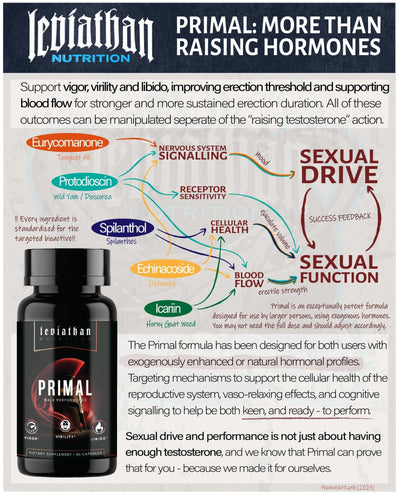 Primal // Libido & Male Performance - Strom Sports New Zealand