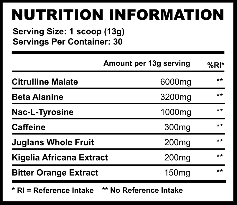 StimuMAX EXTREME // High Stim Pre - Pre Workout - Strom Sports Nutrition