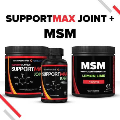 SupportMAX Joint + MSM // Recovery and Anti - Inflammation Bundle - Joint Support - Strom Sports Nutrition