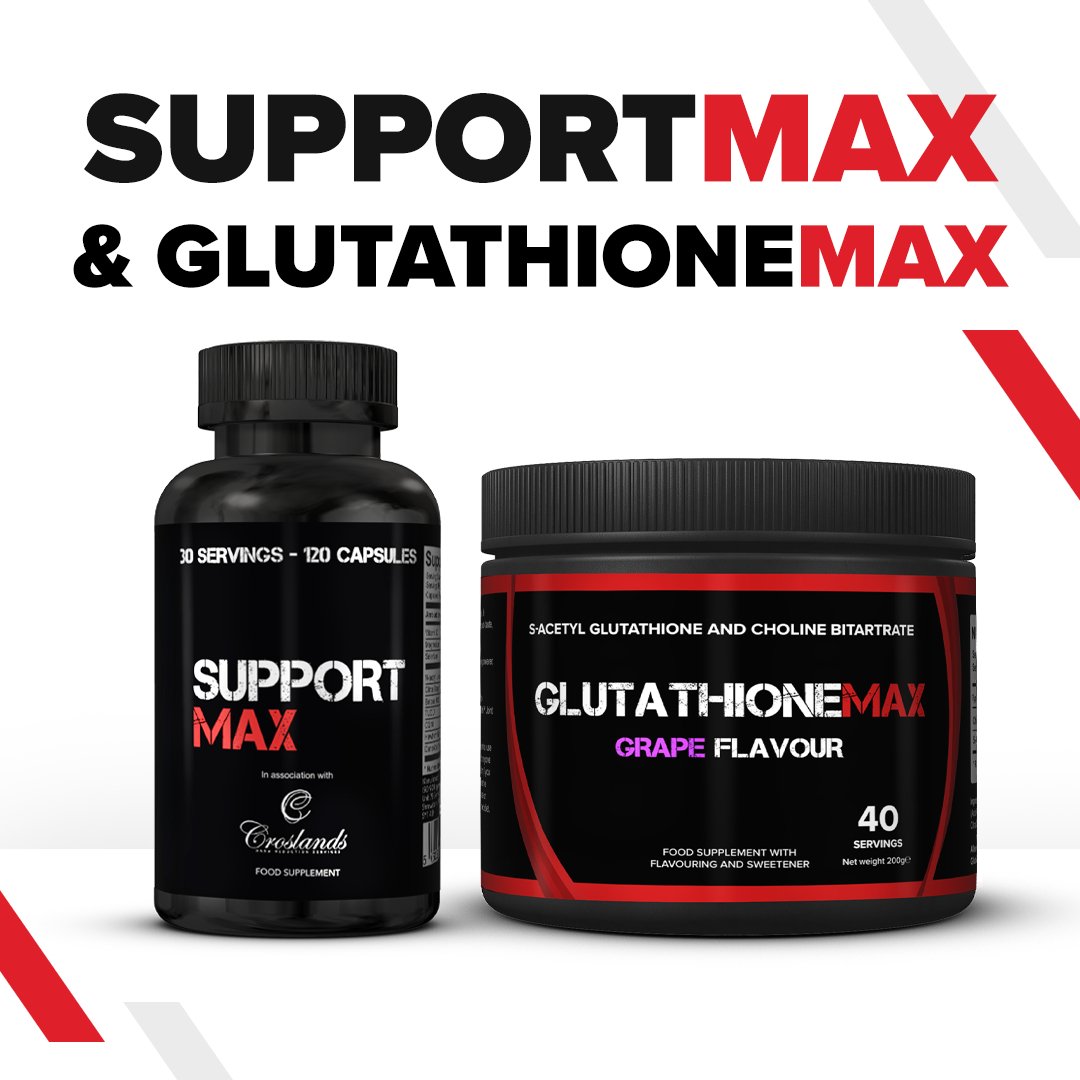 SupportMAX OCS + GlutathioneMAX // Organ Health Support Bundle - Strom Sports Nutrition