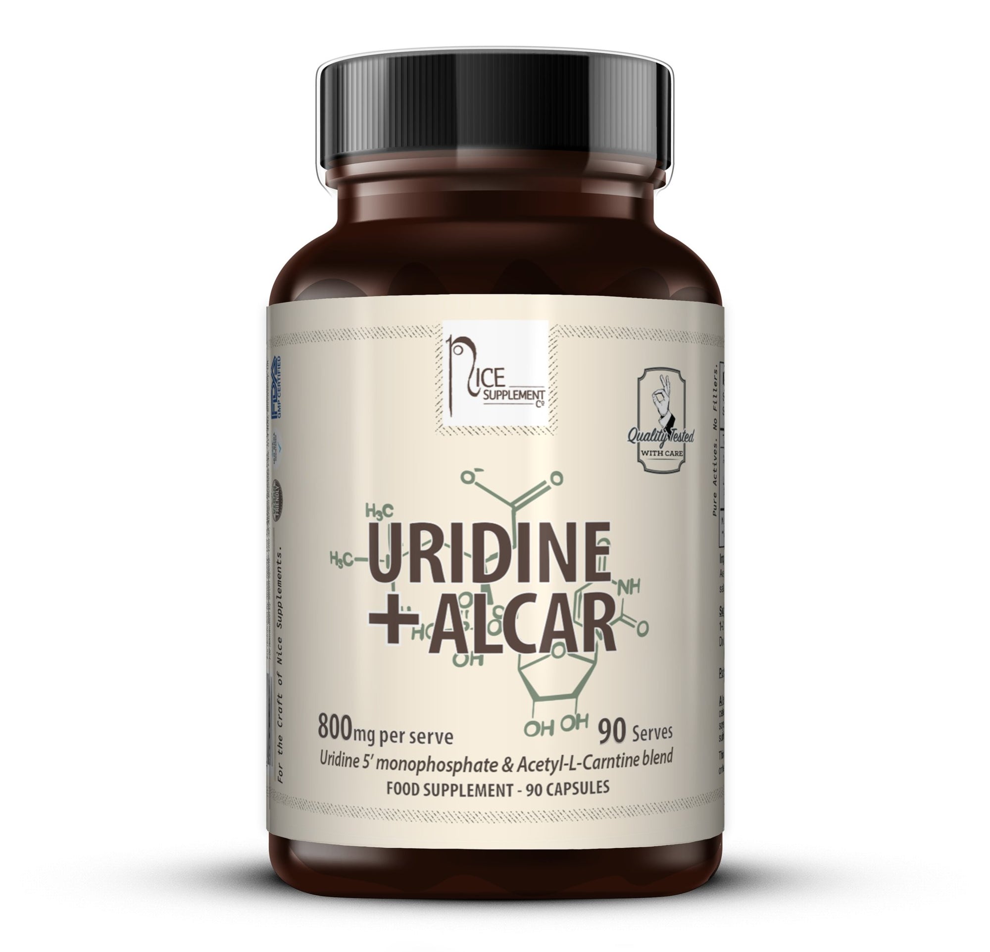 Uridine + ALCAR // Nootropic for Focus & Memory - Nootropic - Strom Sports Nutrition