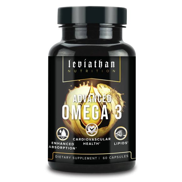 Advanced Omega 3 // 5X Bioavailable Fish Oil - Essentials - Strom Sports Nutrition