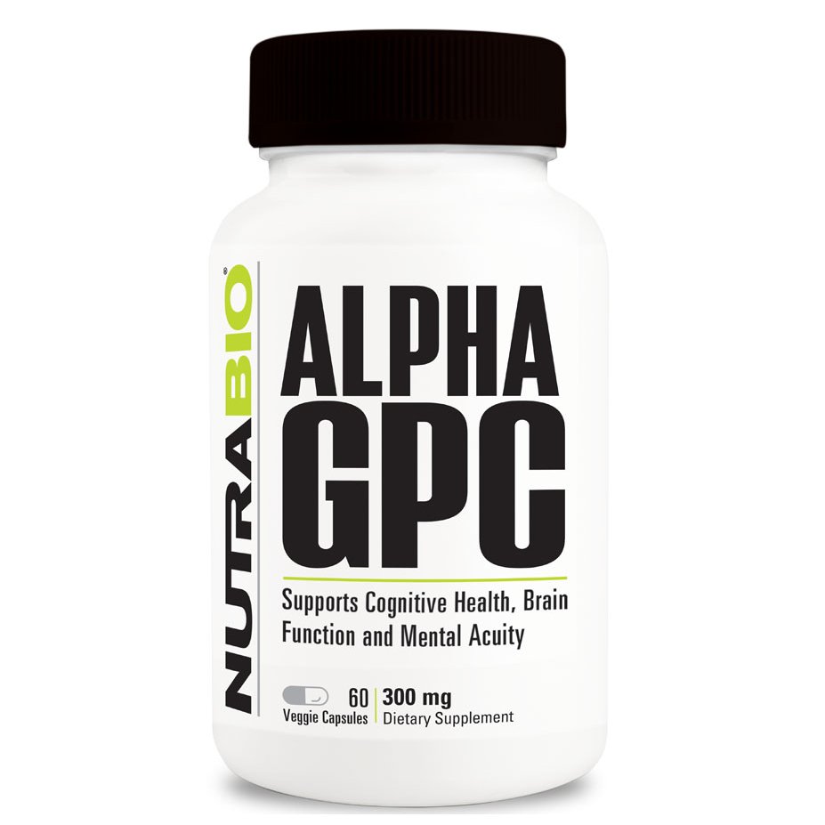 Alpha GPC // Nootropic Choline Donor - Pre Workout - Strom Sports Nutrition