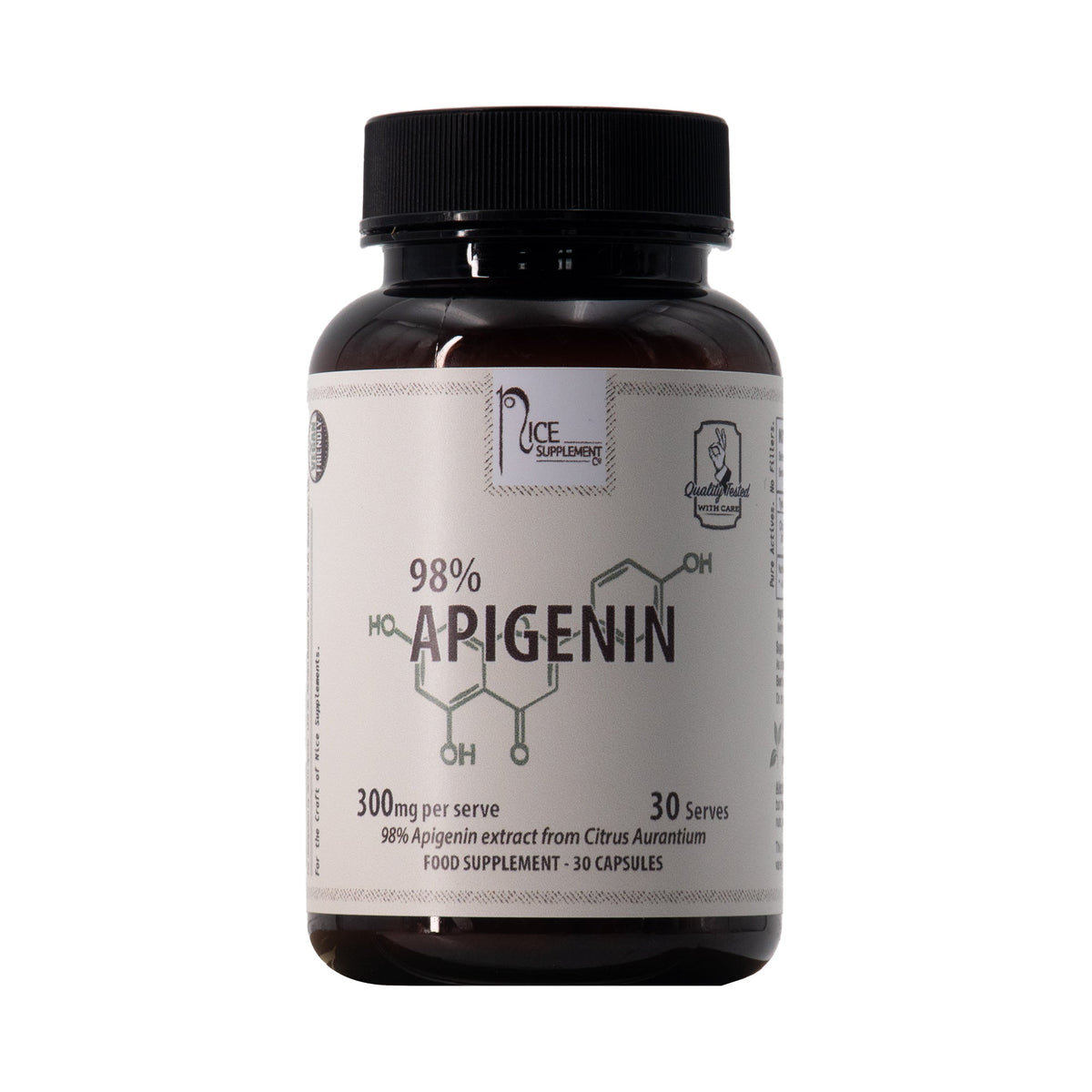 Apigenin 98% // Anti-aging &amp; Sleep Support - Muscle Builder - Strom Sports Nutrition