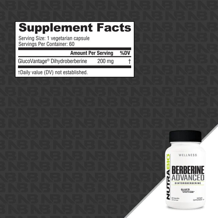 Berberine Advanced // Glucose Disposal Agent - Fat Burner - Strom Sports Nutrition