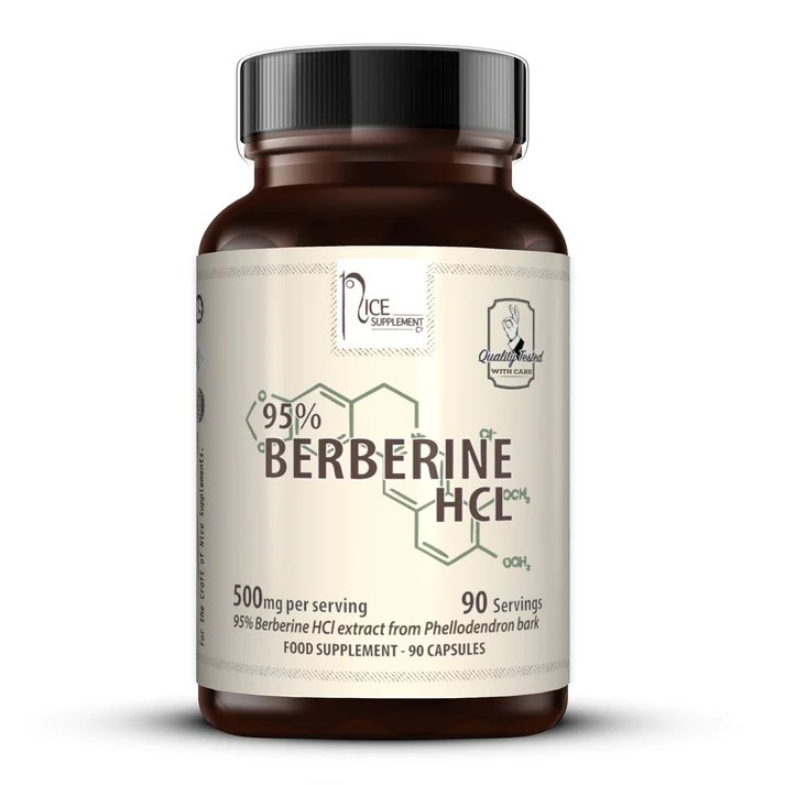 Berberine HCL 95% // Glucose Disposal Agent - Fat Burner - Strom Sports Nutrition