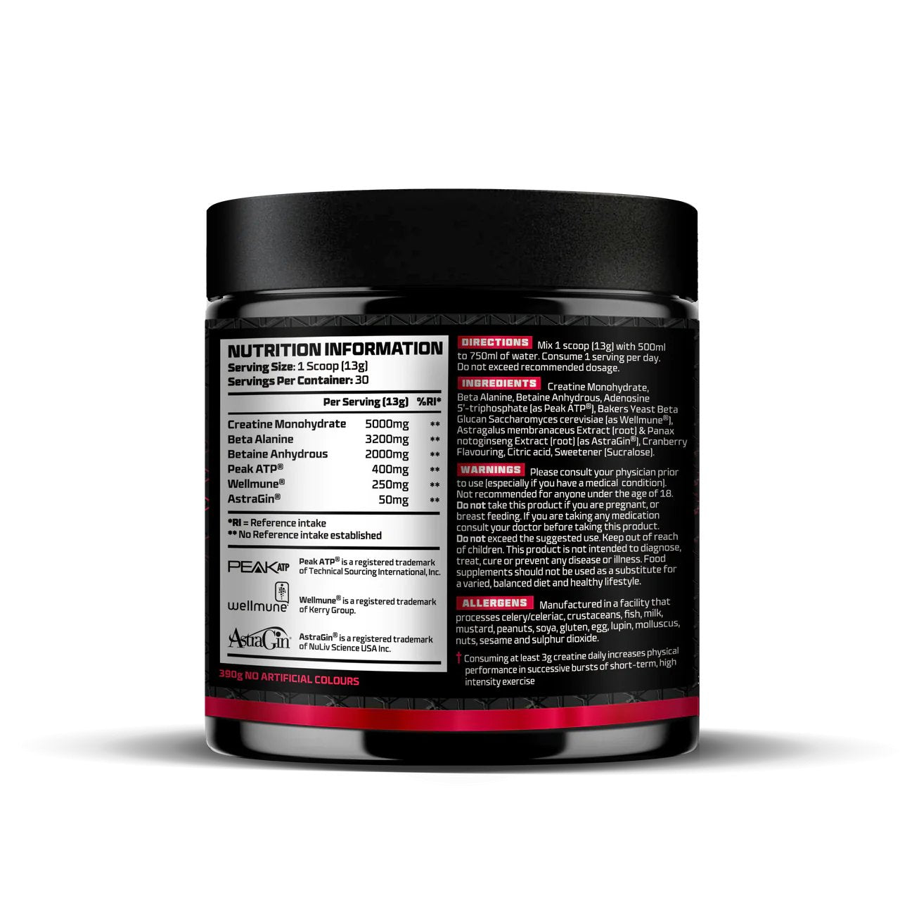 Big D // Creatine + Beta Alanine + More! - Muscle Builder - Strom Sports Nutrition