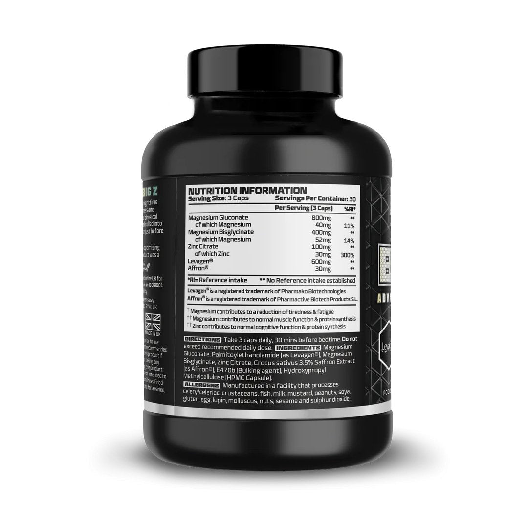 BIG Z // Sleep & Recovery Aid - Nootropic - Strom Sports Nutrition