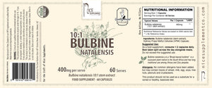 Bulbine Natalensis 10:1 // Testosterone Support - Hormone Support - Strom Sports Nutrition