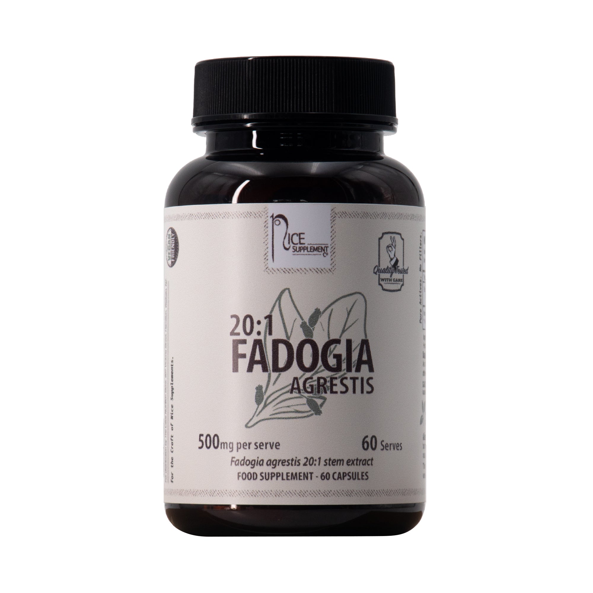 Fadogia Agrestis 20:1 // Testosterone Support - Muscle Builder - Strom Sports Nutrition