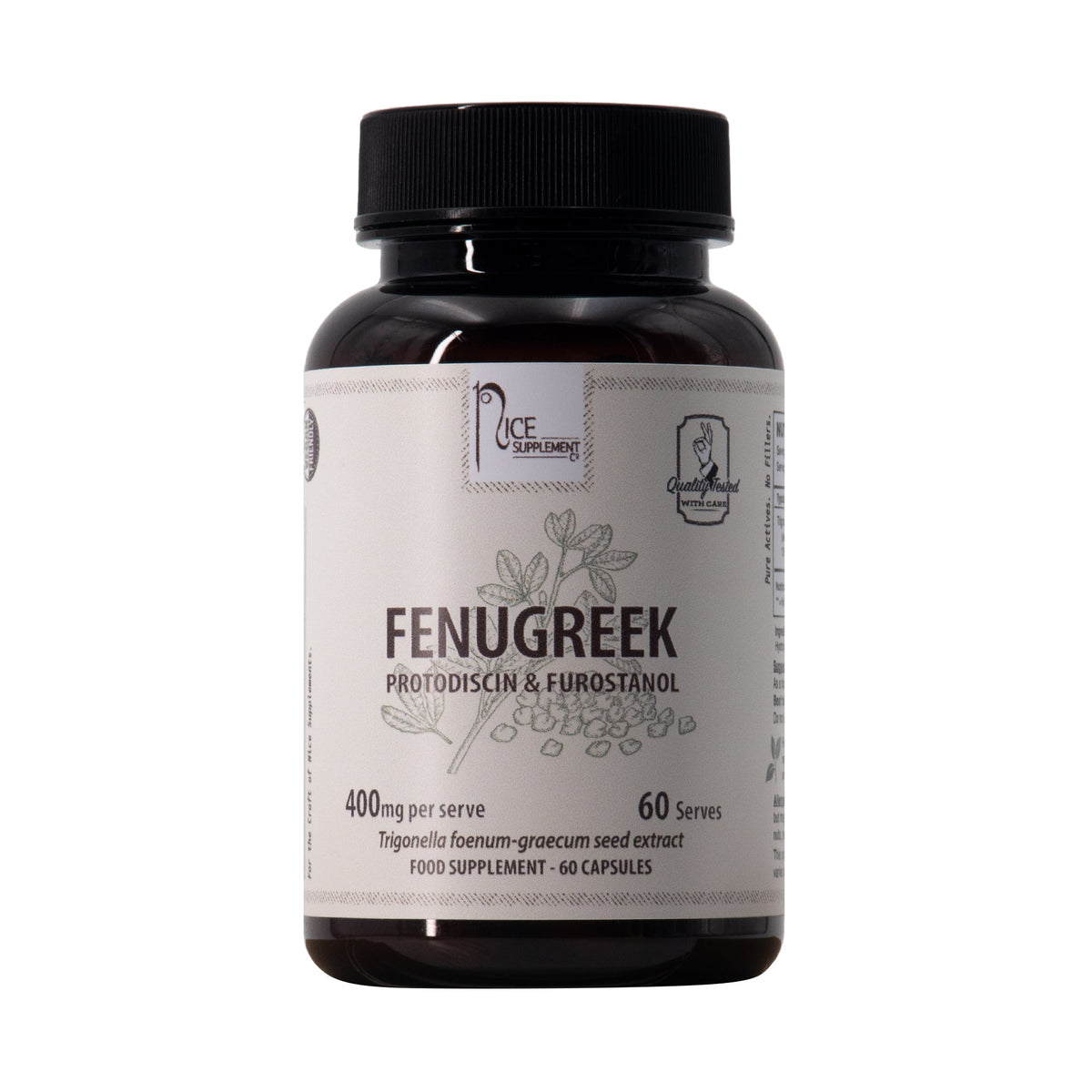 Fenugreek // Testosterone &amp; Insulin Support - Hormone Support - Strom Sports Nutrition