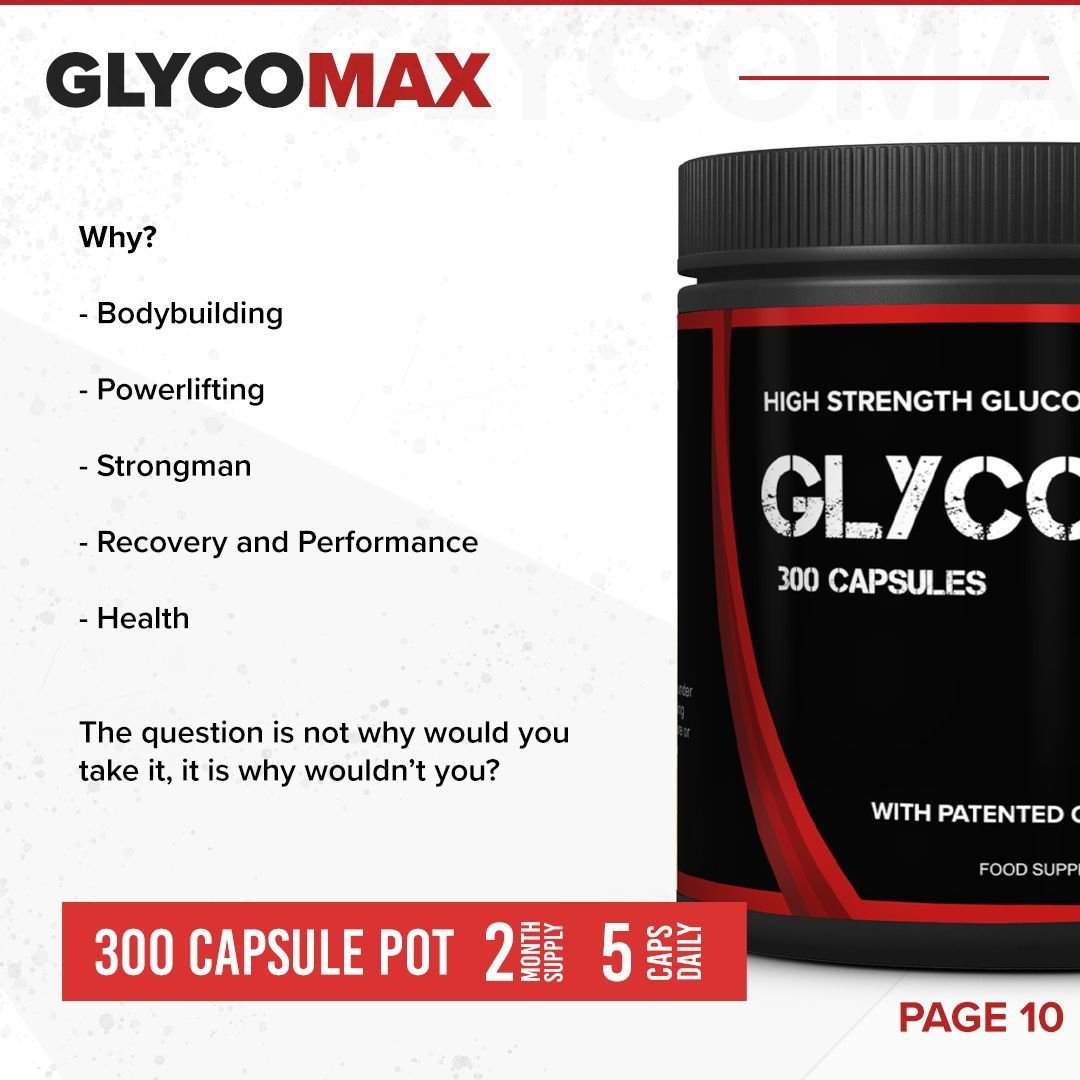 GlycoMAX // High Strength GDA - Fat Burner - Strom Sports Nutrition