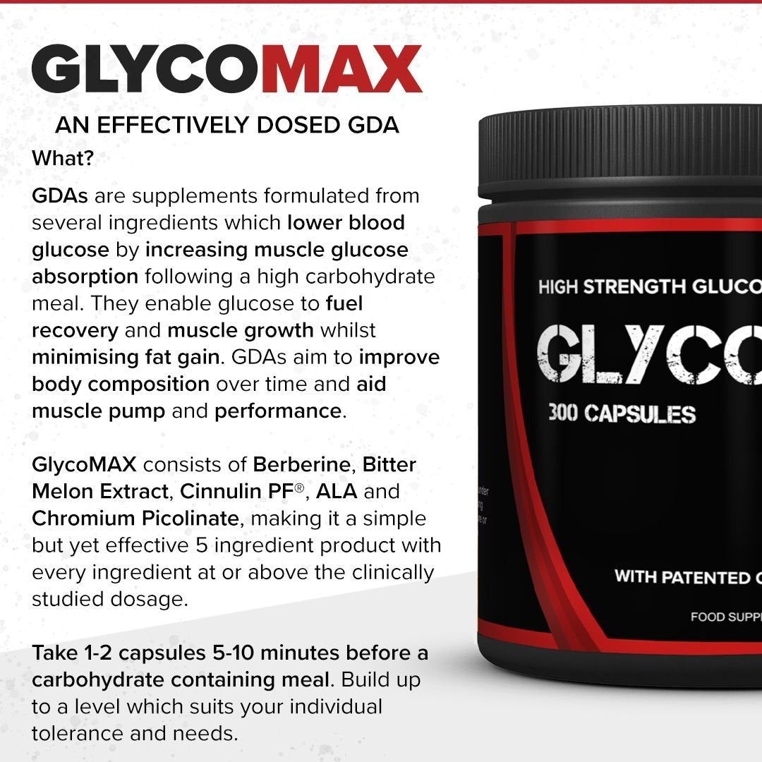 Strom Sports Nutrition GlycoMAX GDA Supplement - Strom Sports New Zealand