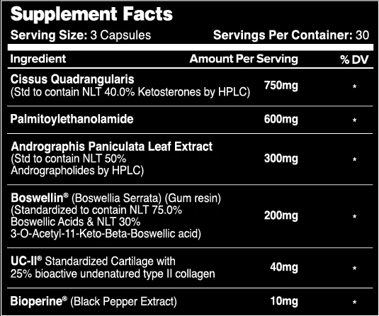 Joint Support // Anti-Inflammatory, Joint & Recovery Support - Joint Support - Strom Sports Nutrition