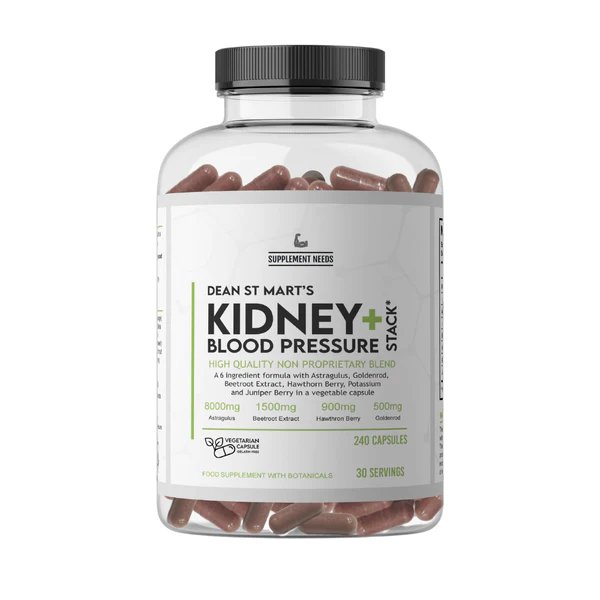 Kidney+Blood Pressure Stack // Kidney & Blood Pressure Support - Essentials - Strom Sports Nutrition
