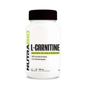 L-Carnitine 500mg // 90 Capsules - Essentials - Strom Sports Nutrition