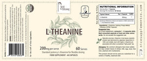 L-Theanine // Nootropic for Calm Focus - Nootropic - Strom Sports Nutrition