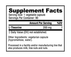 L-Theanine // Nootropic for Calm & Relaxation - Nootropic - Strom Sports Nutrition
