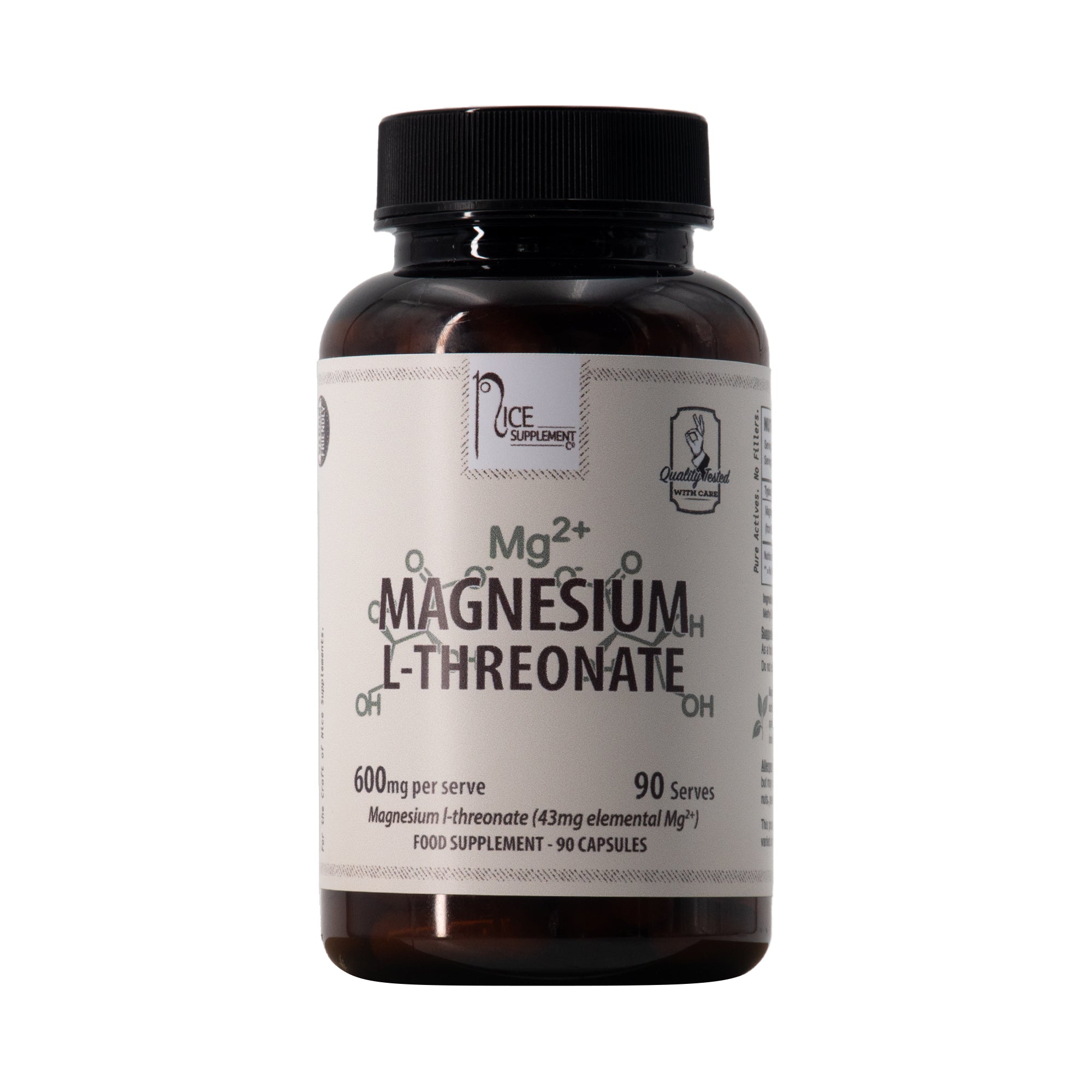 Magnesium L-Threonate // Memory & Sleep Support - Nootropic - Strom Sports Nutrition
