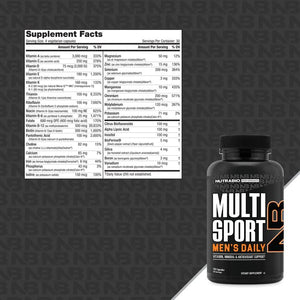 MultiSport for Men // Multivitamin + Minerals - Essentials - Strom Sports Nutrition