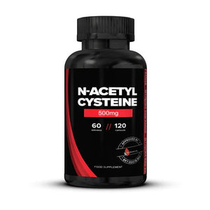N-Acetyl-Cysteine 500mg // 120 Capsules - Essentials - Strom Sports Nutrition