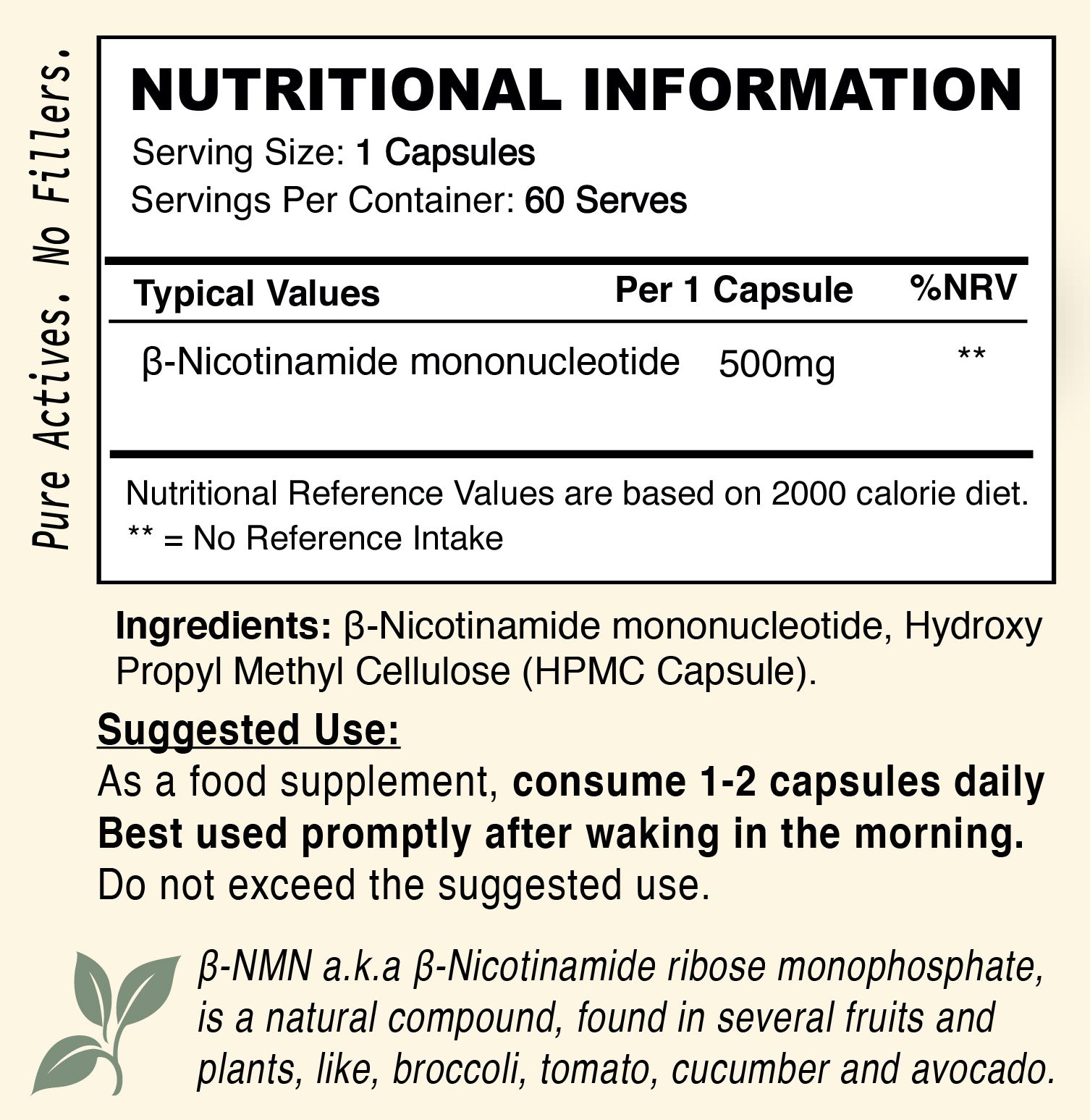 NMN // NAD+ Antiaging - Nootropic - Strom Sports Nutrition