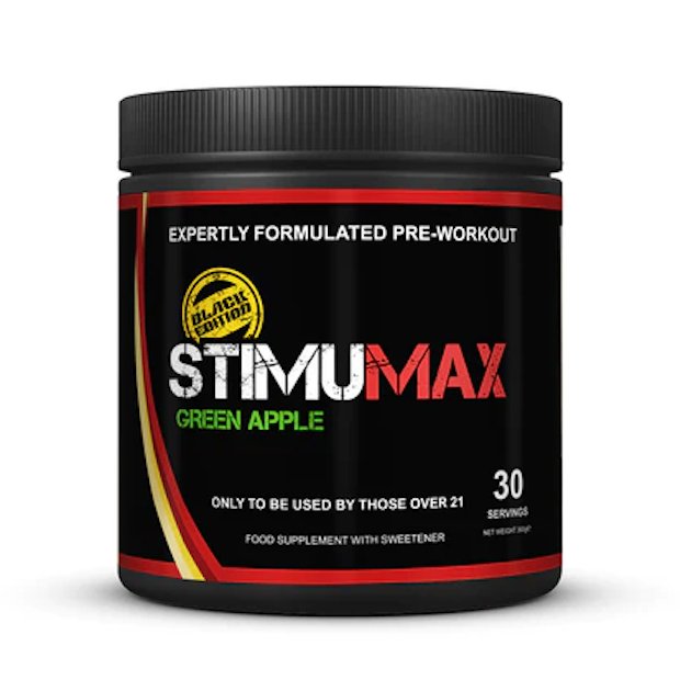 StimuMAX Black // Stim Preworkout - Pre Workout - Strom Sports Nutrition