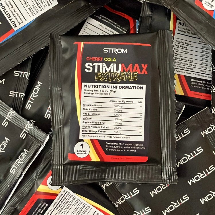 Strom Single Serve Testers // Sample Packs - Strom Sports Nutrition