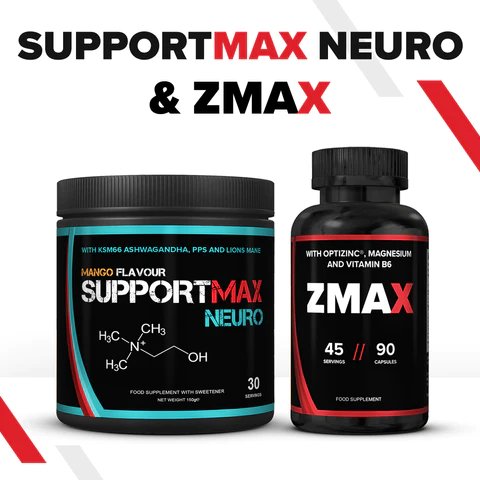 SupportMAX Neuro + ZMAX // Sleep Aid Bundle - Strom Sports Nutrition