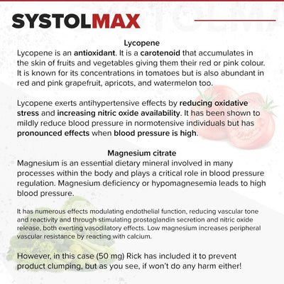 SystolMAX // Blood Pressure Support - Essentials - Strom Sports Nutrition