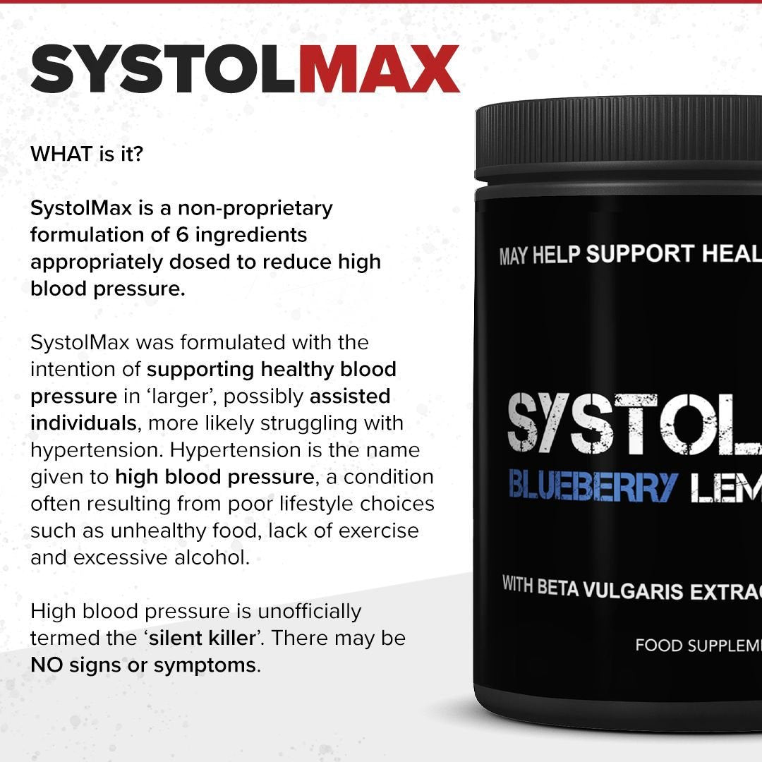 SystolMAX // Blood Pressure Support - Essentials - Strom Sports Nutrition