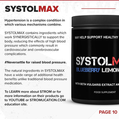 SystolMAX // Blood Pressure Support - Essentials - Strom Sports Nutrition